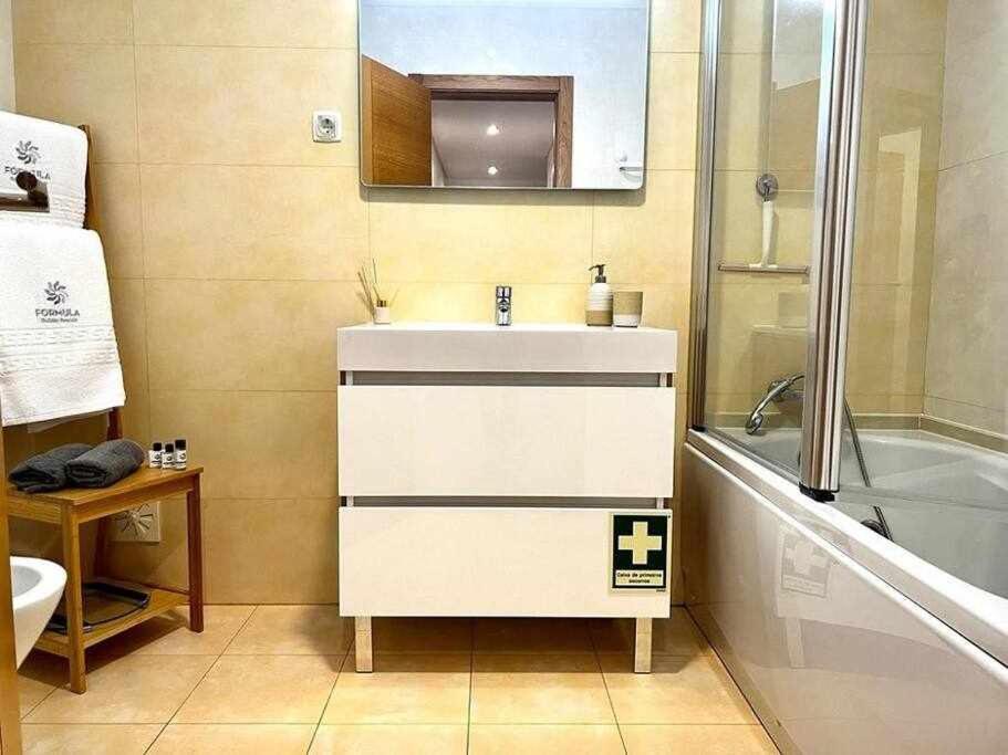 Ferienwohnung Mar E Sol By T3 Wifi E Estacionamento Quarteira Exterior foto
